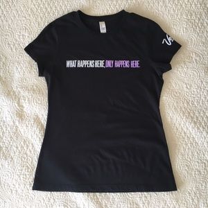 Only Las Vegas Women's T-Shirt Graphic Tee Small